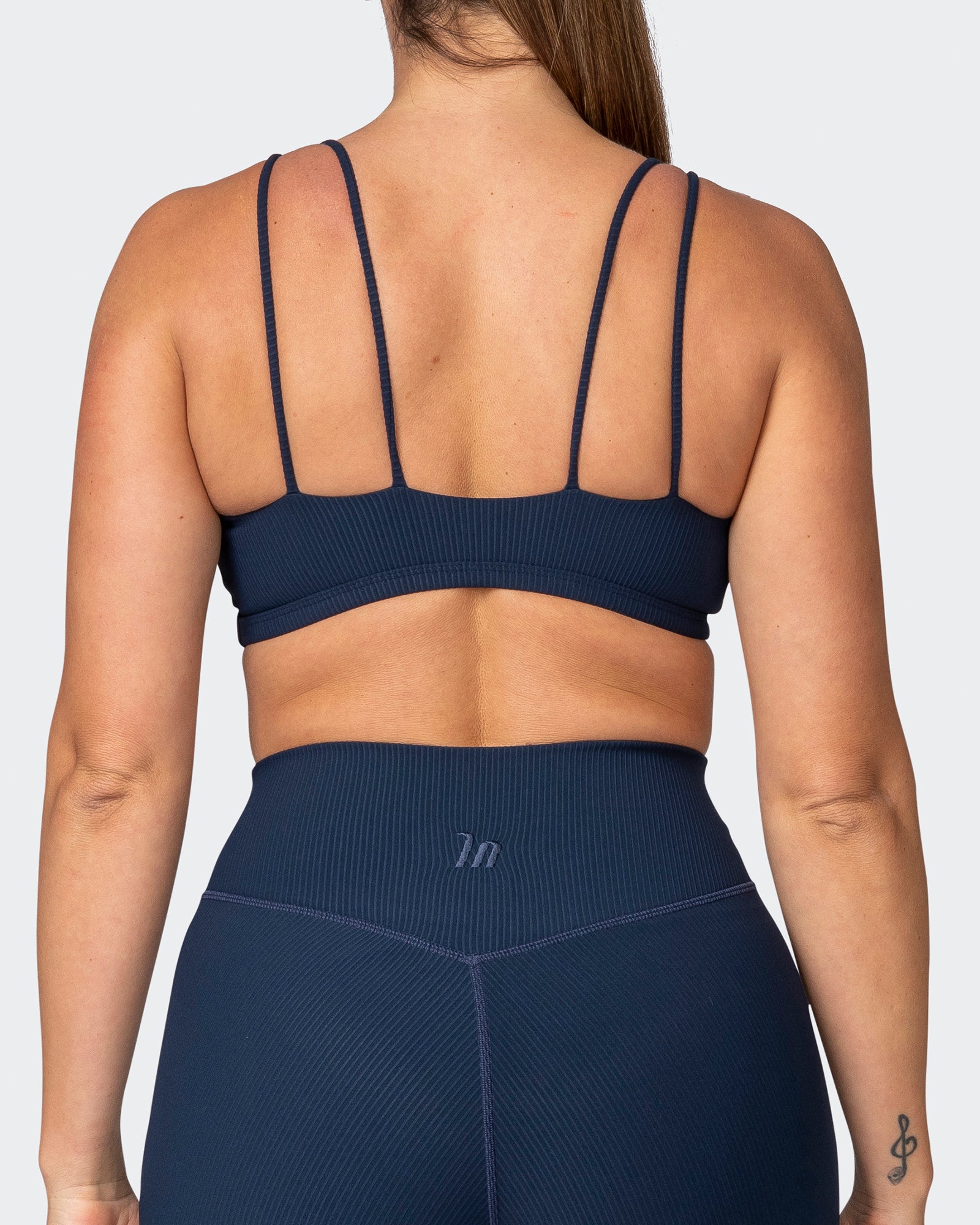 All Day Rib Bralette - Navy-Bralettes-XS-042381NAVY-XS-MNAPPRL23008-6-Muscle Nation