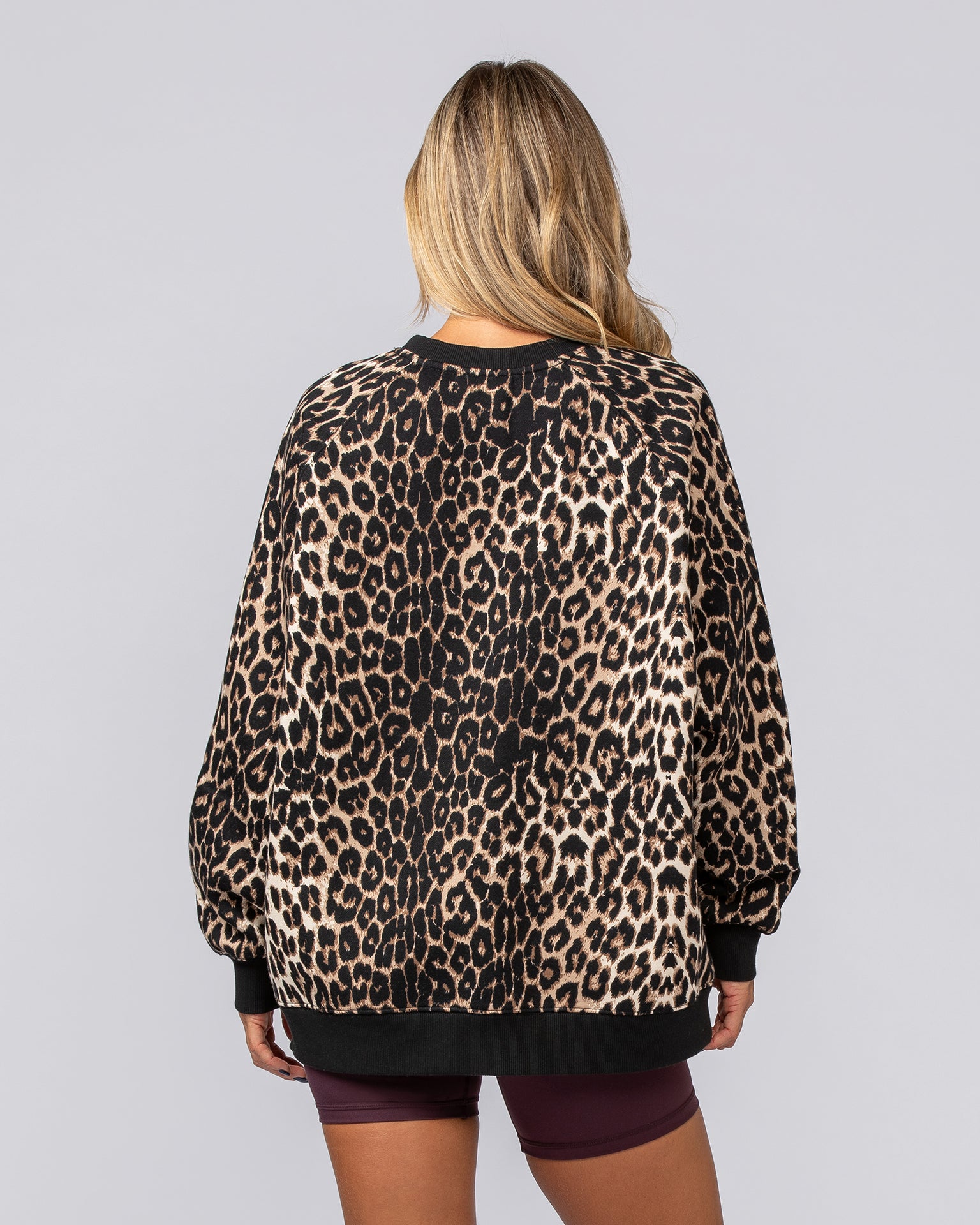 Reputation Oversized Pullover - True Leopard Print-Jumpers & Hoodies-XXS-022531TLPDP-XXS-MNAPPRL42131-4-Muscle Nation