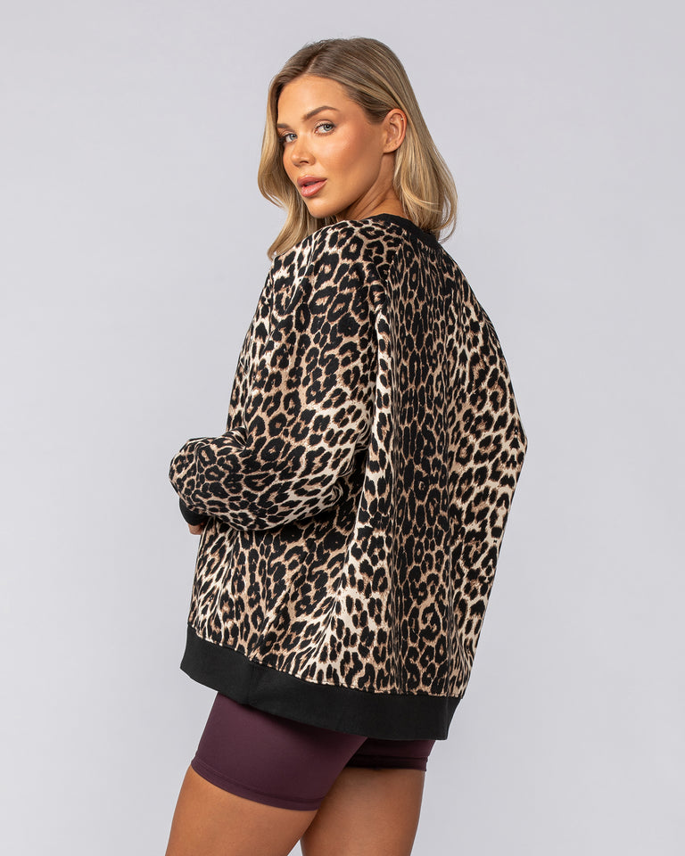 Reputation Oversized Pullover - True Leopard Print-Jumpers & Hoodies-XXS-022531TLPDP-XXS-MNAPPRL42131-3-Muscle Nation