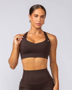 Elite Support Bra - Cocoa-Sports Bras-XXS-022501COCOA-XXS-MNAPPRL40752-1-Muscle Nation