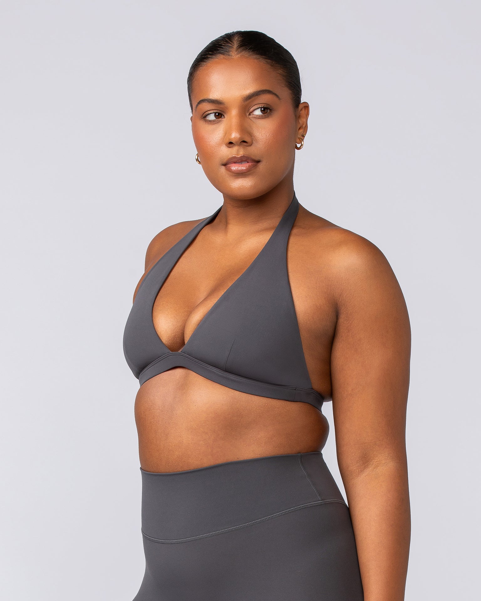 Halter Bralette - Phantom-Bralettes-XXS-022505PHNTM-XXS-MNAPPRL40709-2-Muscle Nation