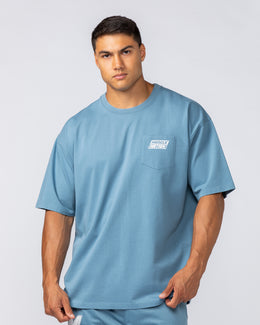 Oversized Pocket Pump Cover - Pale Thunder-T-Shirts-XS-092414PLTHNDR-XS-MNAPPRL40089-1-Muscle Nation