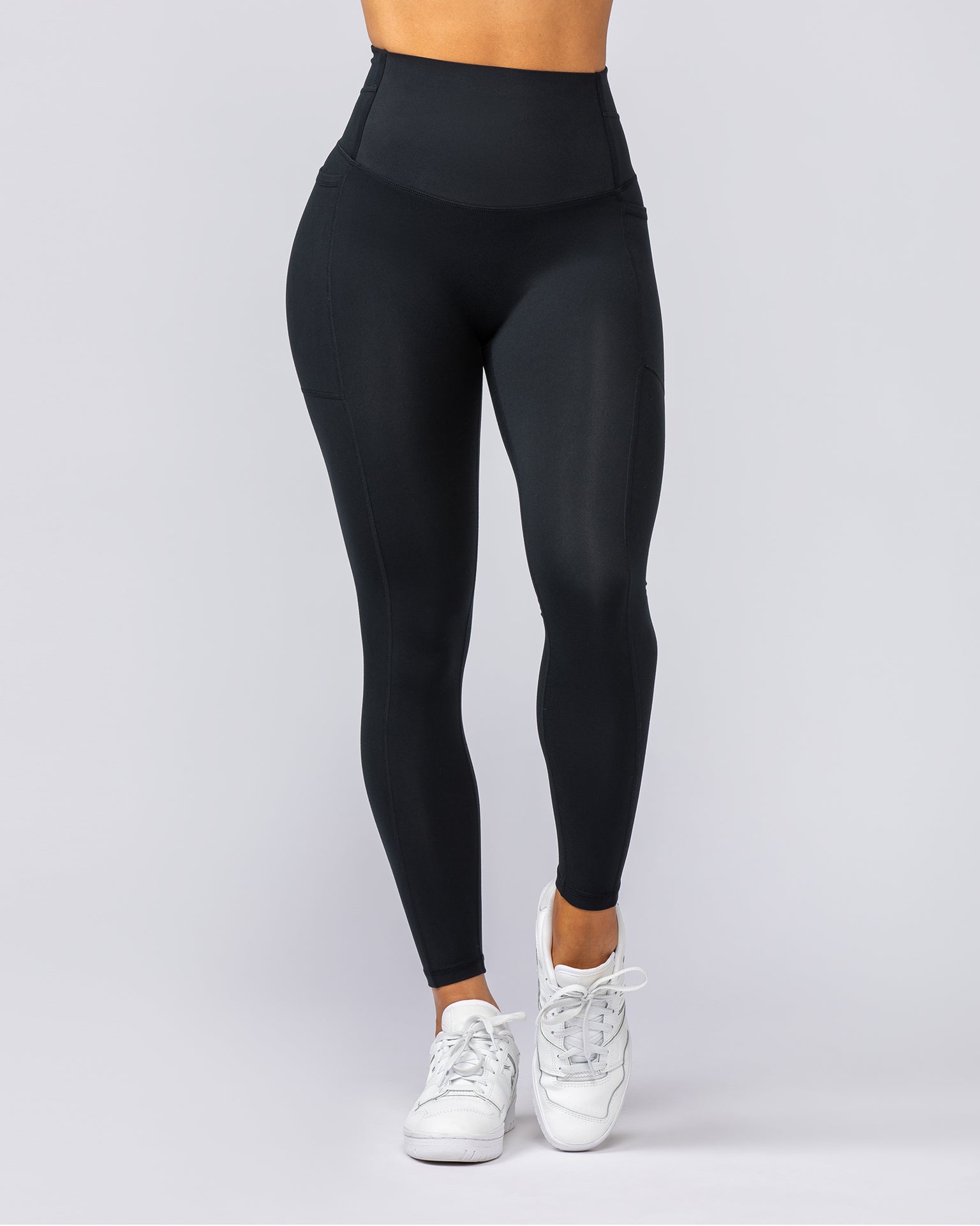 Unrivalled Everyday Pocket Ankle Leggings - Black-Leggings-XXS-042320BLK-XXS-MNAPPRL23743-3-Muscle Nation