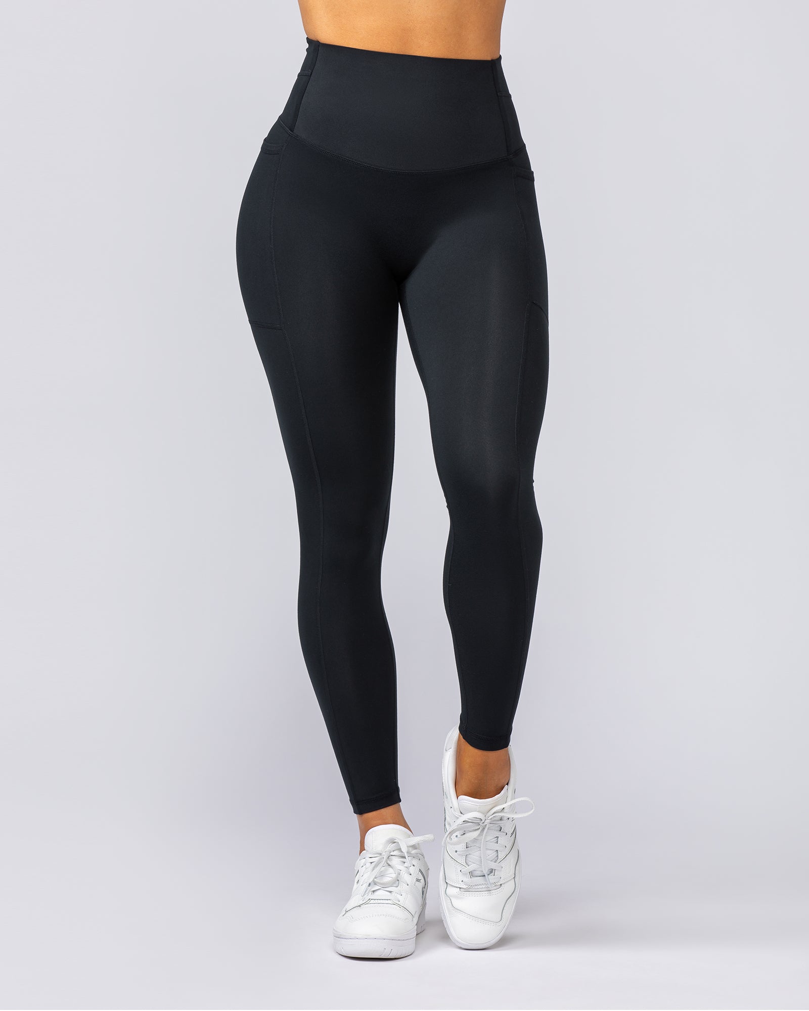 Unrivalled Everyday Pocket Ankle Leggings - Black-Leggings-XXS-042320BLK-XXS-MNAPPRL23743-3-Muscle Nation