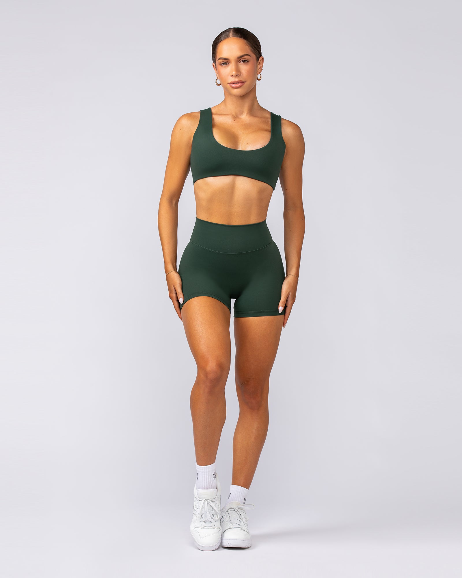 Elite Bralette - Forest Green-Bralettes-XXS-092401FRSGRN-XXS-MNAPPRL40167-5-Muscle Nation