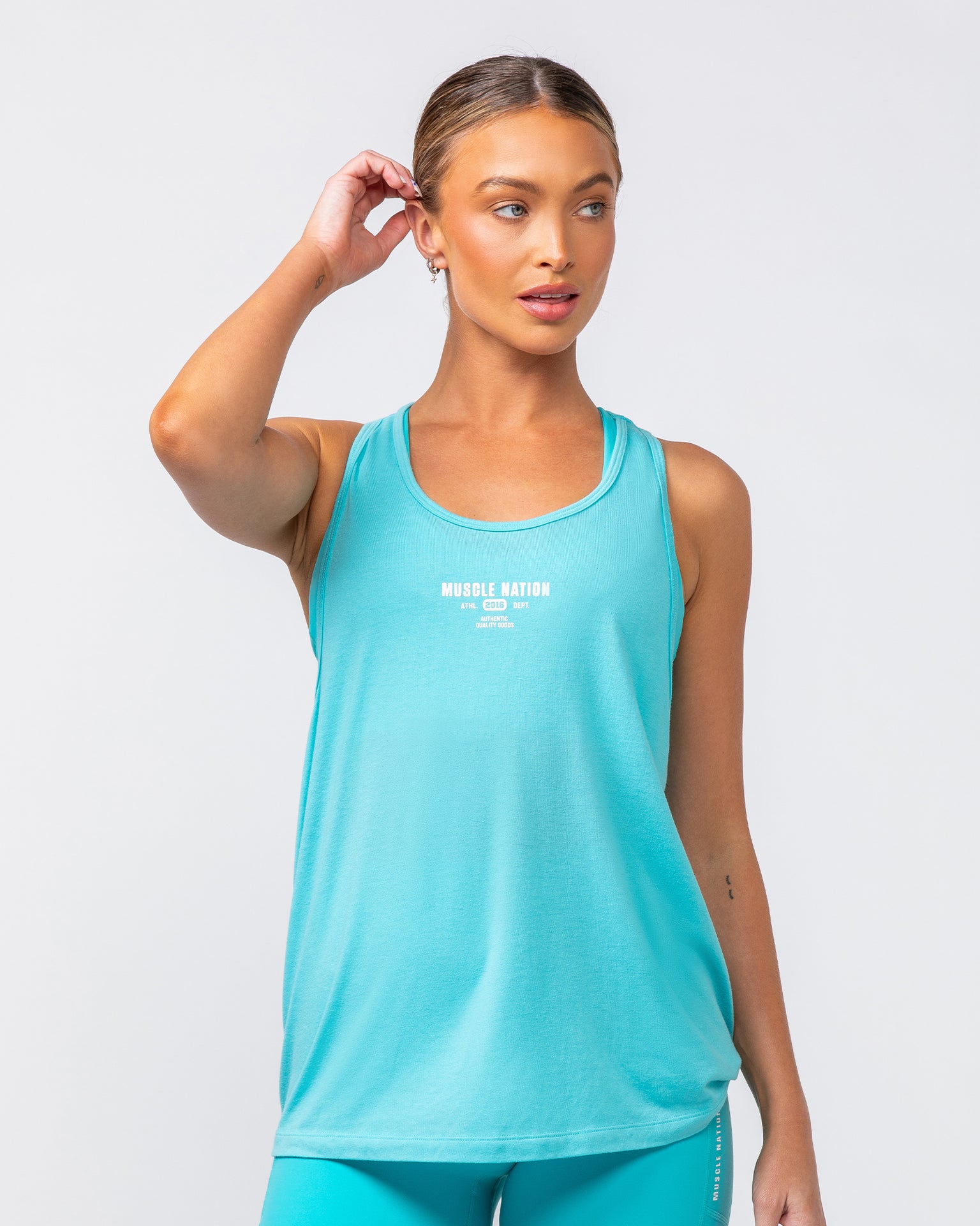 Classic Training Tank - Pale Aquatic-Singlets & Tanks-XXS-082431PALAQT-XXS-MNAPPRL32379-3-Muscle Nation