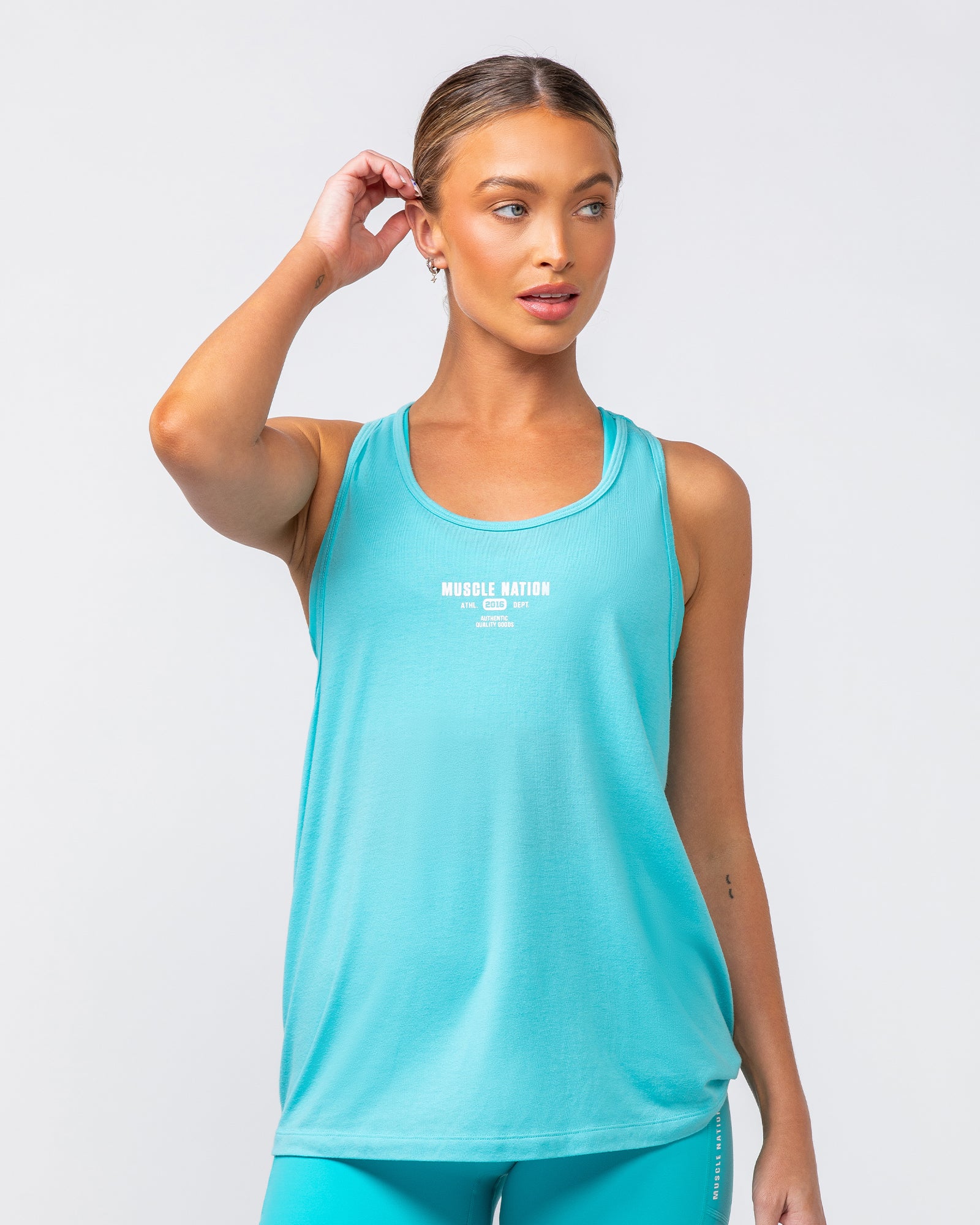 Classic Training Tank - Pale Aquatic-Singlets & Tanks-XXS-082431PALAQT-XXS-MNAPPRL32379-3-Muscle Nation