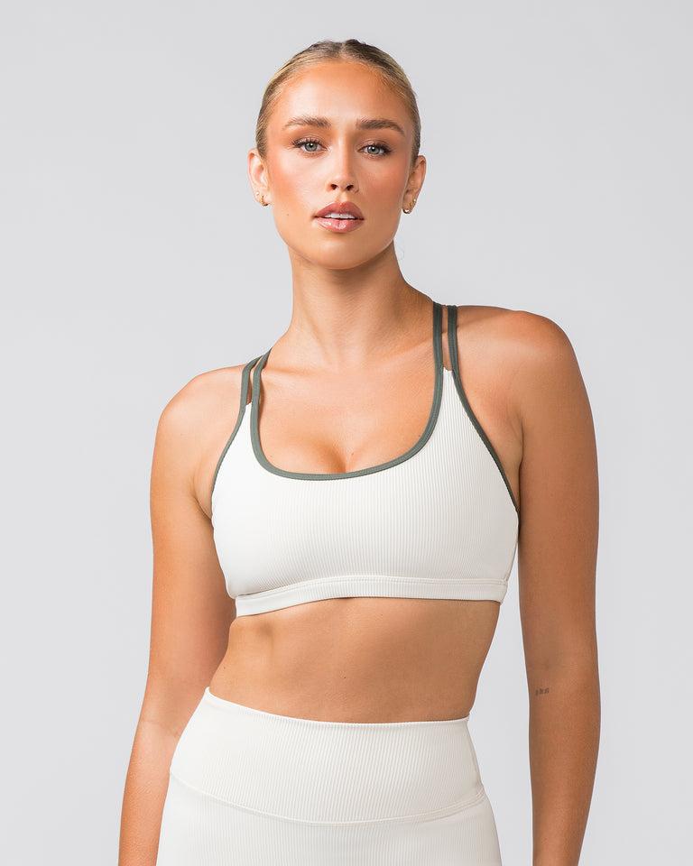 Outlines Rib Bra - Dew-Sports Bras-XS-032405DEW-XS-MNAPPRL29798-1-Muscle Nation