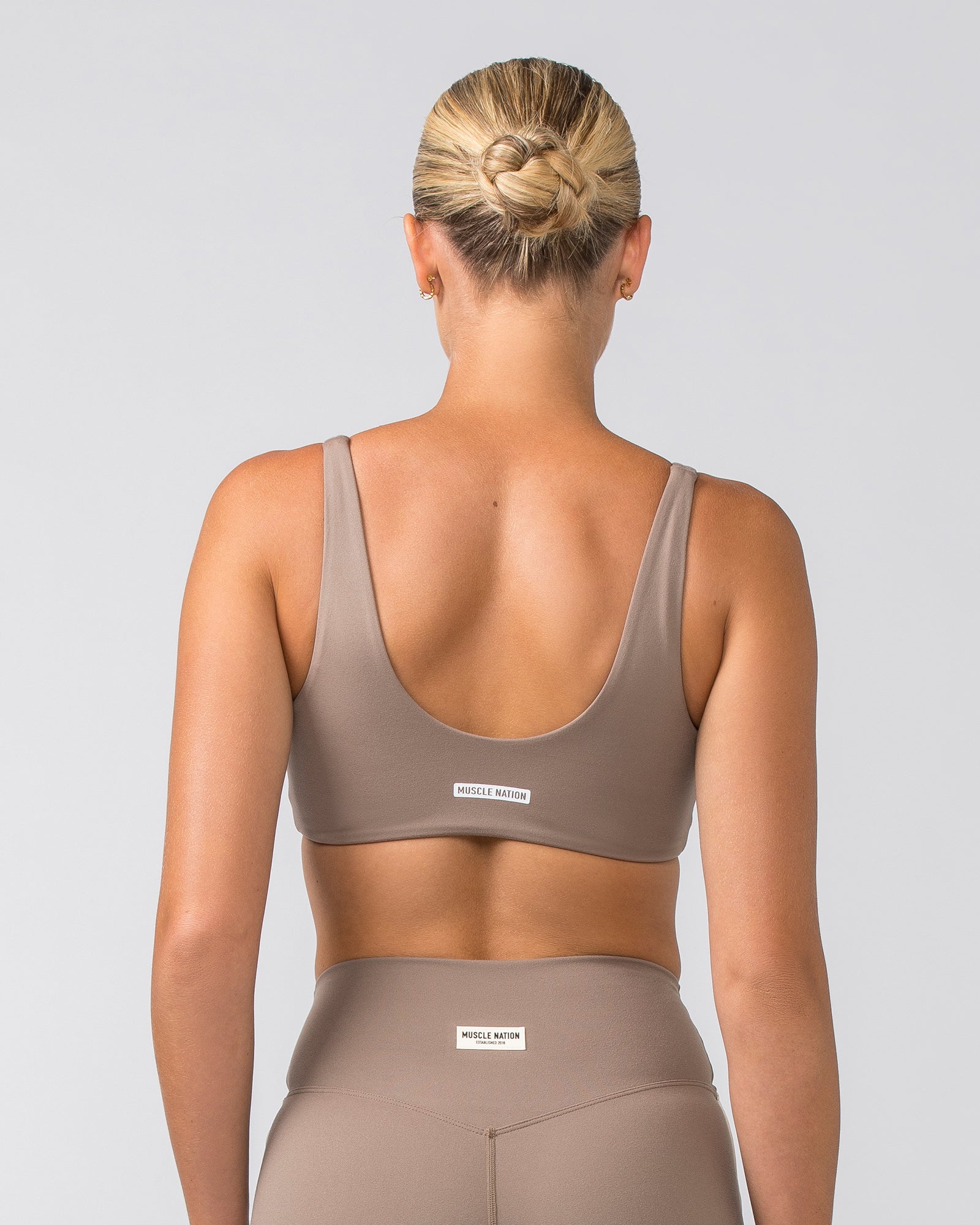 Scoop Everyday Bralette - Mushroom-Bralettes-XXS-022448MUSHRM-XXS-MNAPPRL29499-5-Muscle Nation