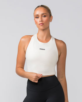 Staple Cropped Tank - Dew-Singlets & Tanks-XXS-022456DEW-XXS-MNAPPRL29598-1-Muscle Nation