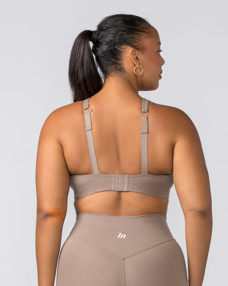 Staple Bra - Mushroom-Sports Bras-XXS-022449MUSHRM-XXS-MNAPPRL29661-5-Muscle Nation