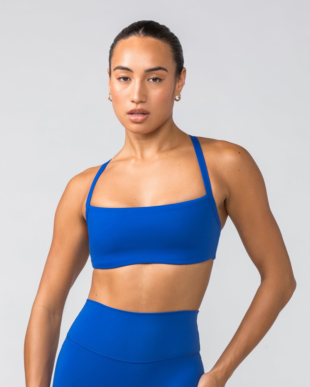 Paradise Bralette Bondi Blue - Muscle Nation women's bralette, view 2