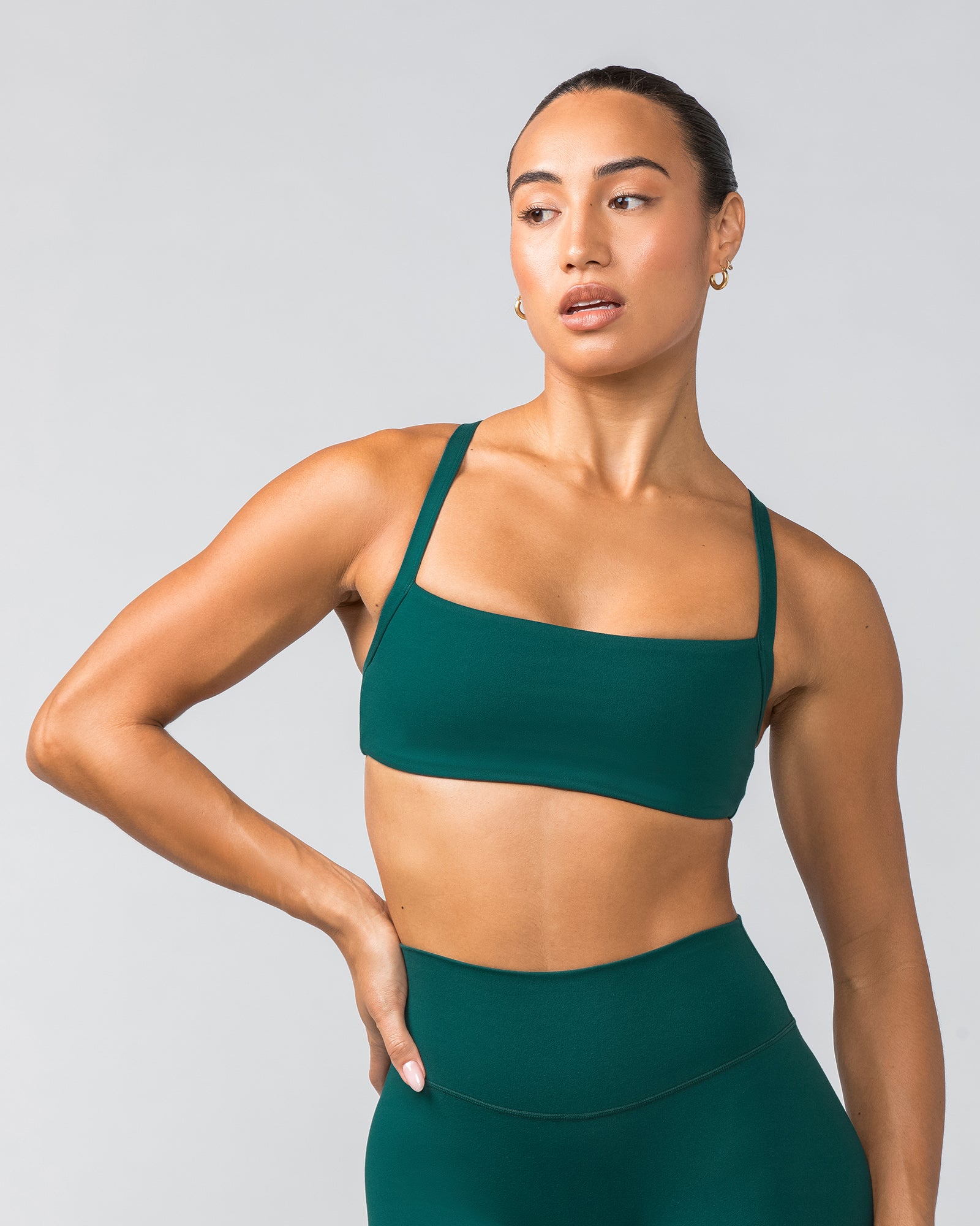 Paradise Bralette Evergreen - Muscle Nation women's bralette