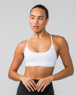 Essence Bralette White - Muscle Nation women's bralette
