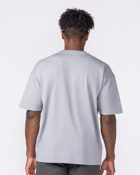 Worldclass Oversized Tee - Washed Cement-T-Shirts-XS-032634WCMT-XS-MNAPPRL49589-4-Muscle Nation