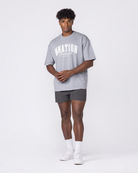 Worldclass Oversized Tee - Washed Cement-T-Shirts-XS-032634WCMT-XS-MNAPPRL49589-5-Muscle Nation