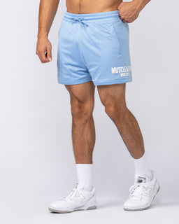 Worldwide Lay Up 3.5" Shorts Sky - Muscle Nation men's gym shorts