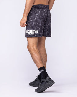 Worldwide Lay Up 3.5” Shorts - Tree Camo Monochrome-Shorts-S-1125155TCMOM-S-MNAPPRL47178-1-Muscle Nation