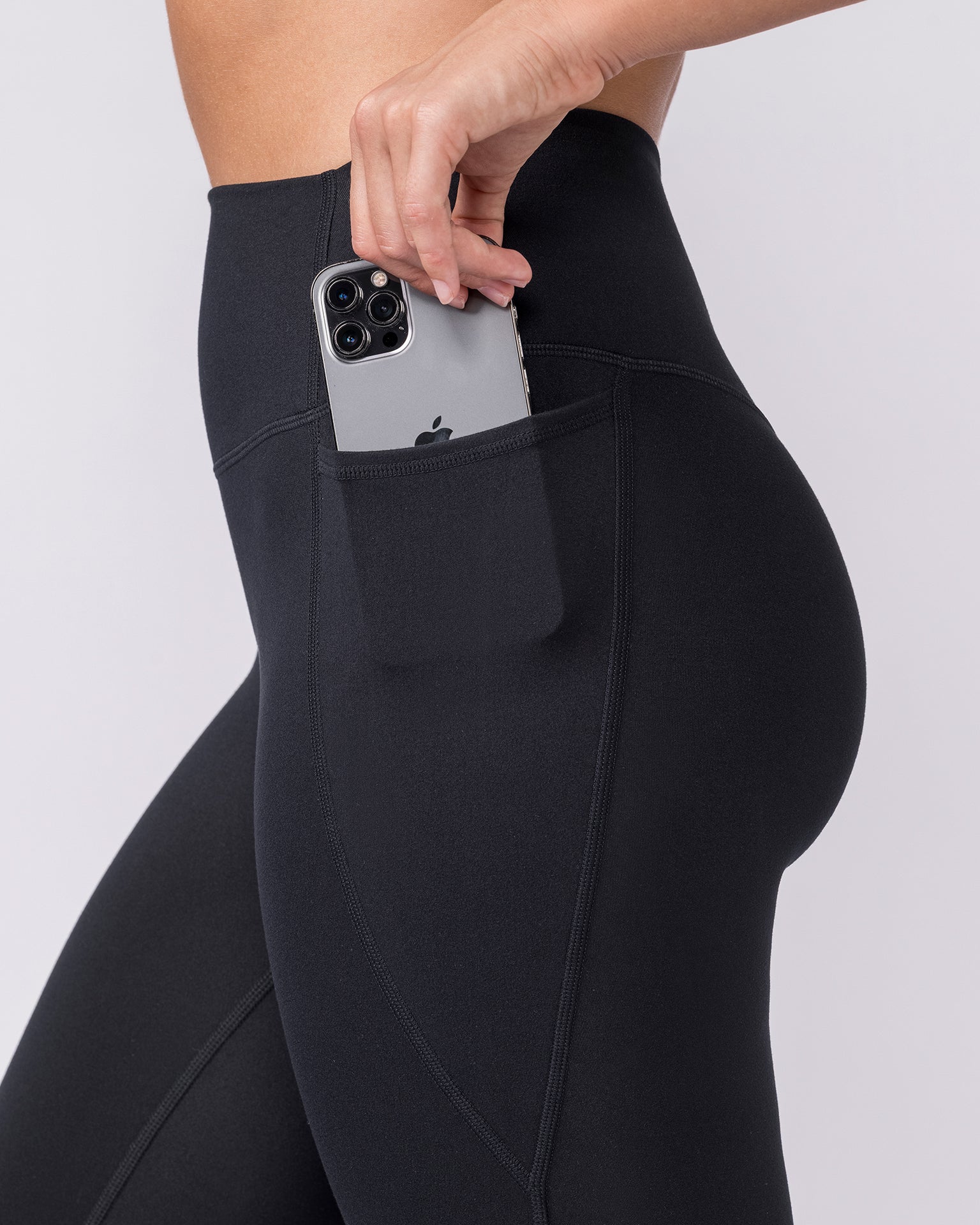 Zero Rise Everyday Pocket Flare Leggings - Black-Leggings-XXS-042610BLK-XXS-MNAPPRL50135-5-Muscle Nation