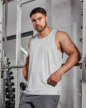 Aero Active Tank - Quiet Grey-Singlets & Tanks-S-1125167QUTGRY-S-MNAPPRL47206-1-Muscle Nation