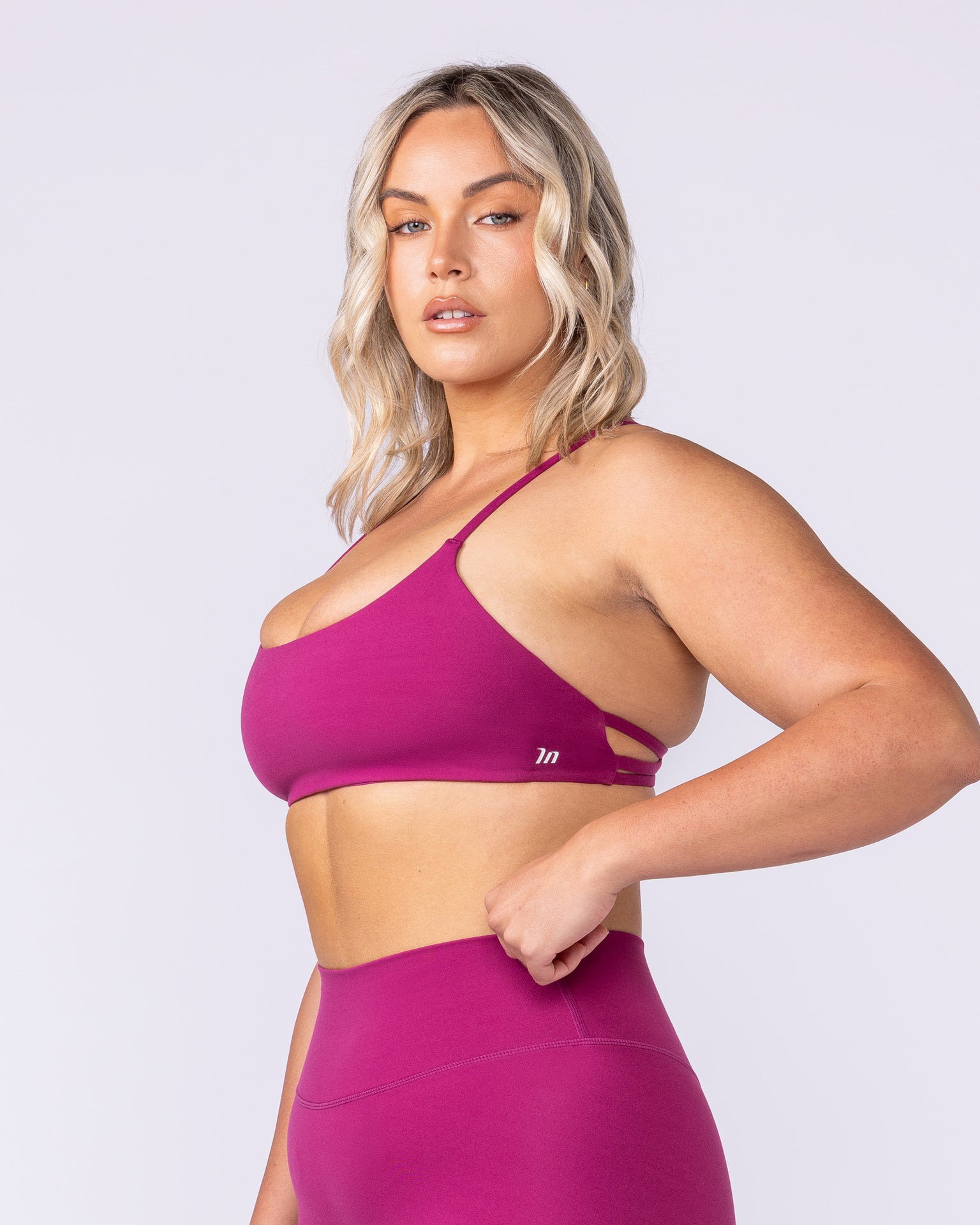 Afterglow Bralette - Raspberry Quartz-Bralettes-XXS-1125106RSPQ-XXS-MNAPPRL45389-4-Muscle Nation