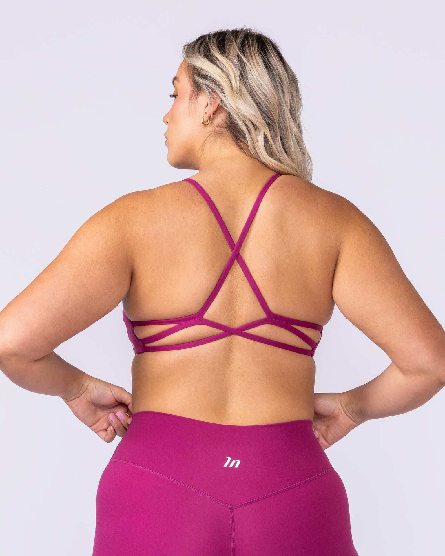 Afterglow Bralette - Raspberry Quartz-Bralettes-XXS-1125106RSPQ-XXS-MNAPPRL45389-5-Muscle Nation