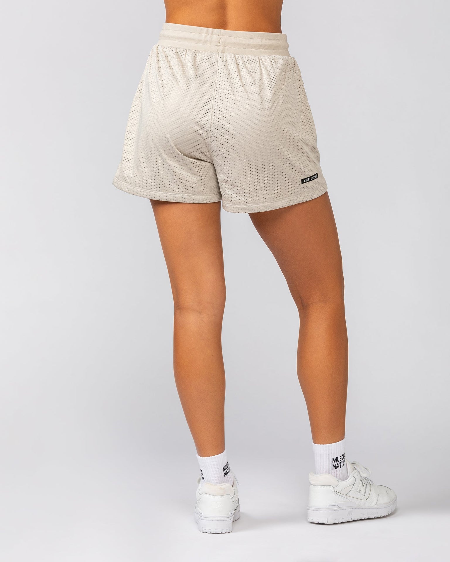 Baller 3" Shorts - Stone-Shorts-XXS-022527STONE-XXS-MNAPPRL42167-5-Muscle Nation