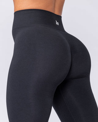 Bare Seamless Ankle Length Leggings - Black
