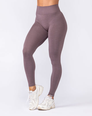 Bare Seamless Ankle Length Leggings - Umber Marl