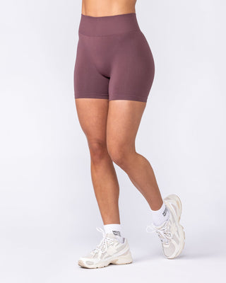 Bare Seamless Bike Shorts - Rocky Road Marl