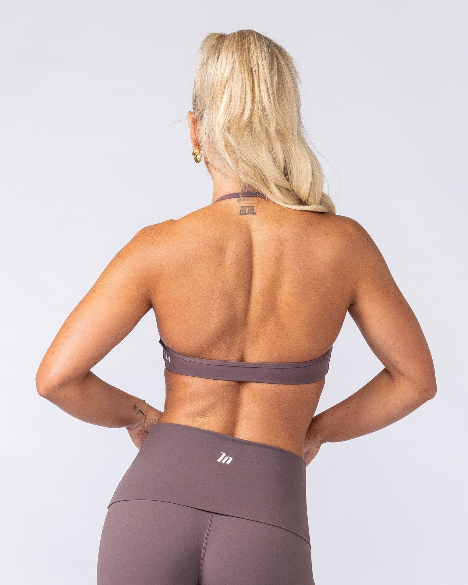 Base Halter Bralette - Umber