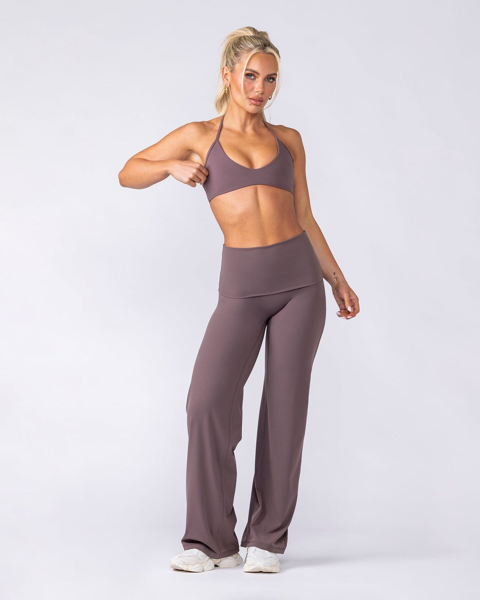 Base Halter Bralette - Umber