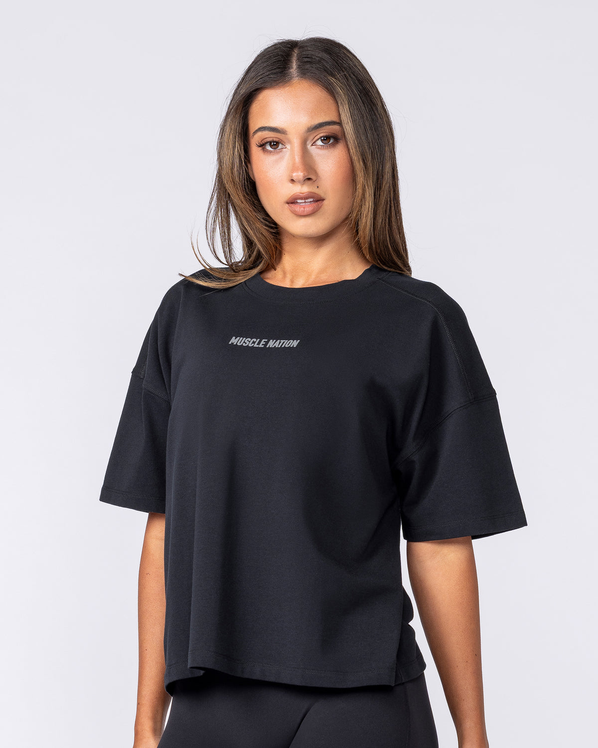 Classic Boxy Tee - Black