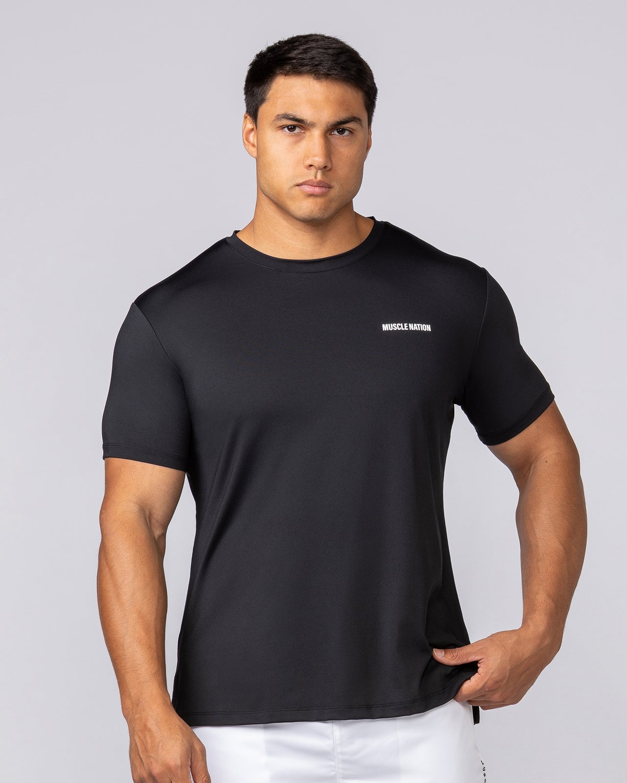 Climaflex Active Tee - Black-T-Shirts-XS-032545BLK-XS-MNAPPRL43395-3-Muscle Nation