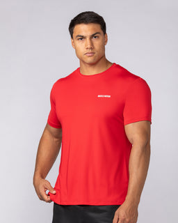 Climaflex Active Tee in Red - Muscle Nation men's training tee