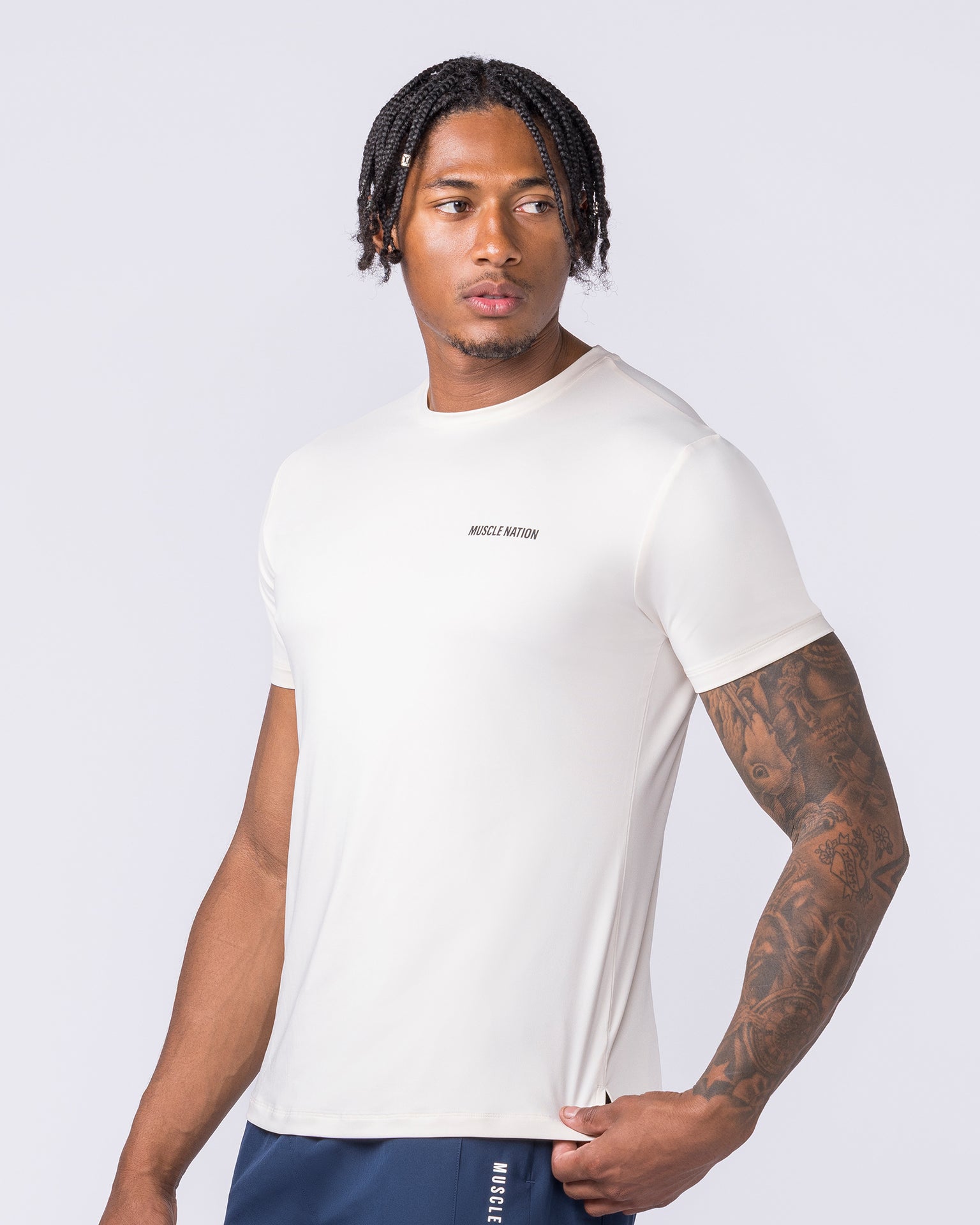 Climaflex Active Tee - Travertine-Tops-XS-022618TRAV-XS-MNAPPRL48800-3-Muscle Nation