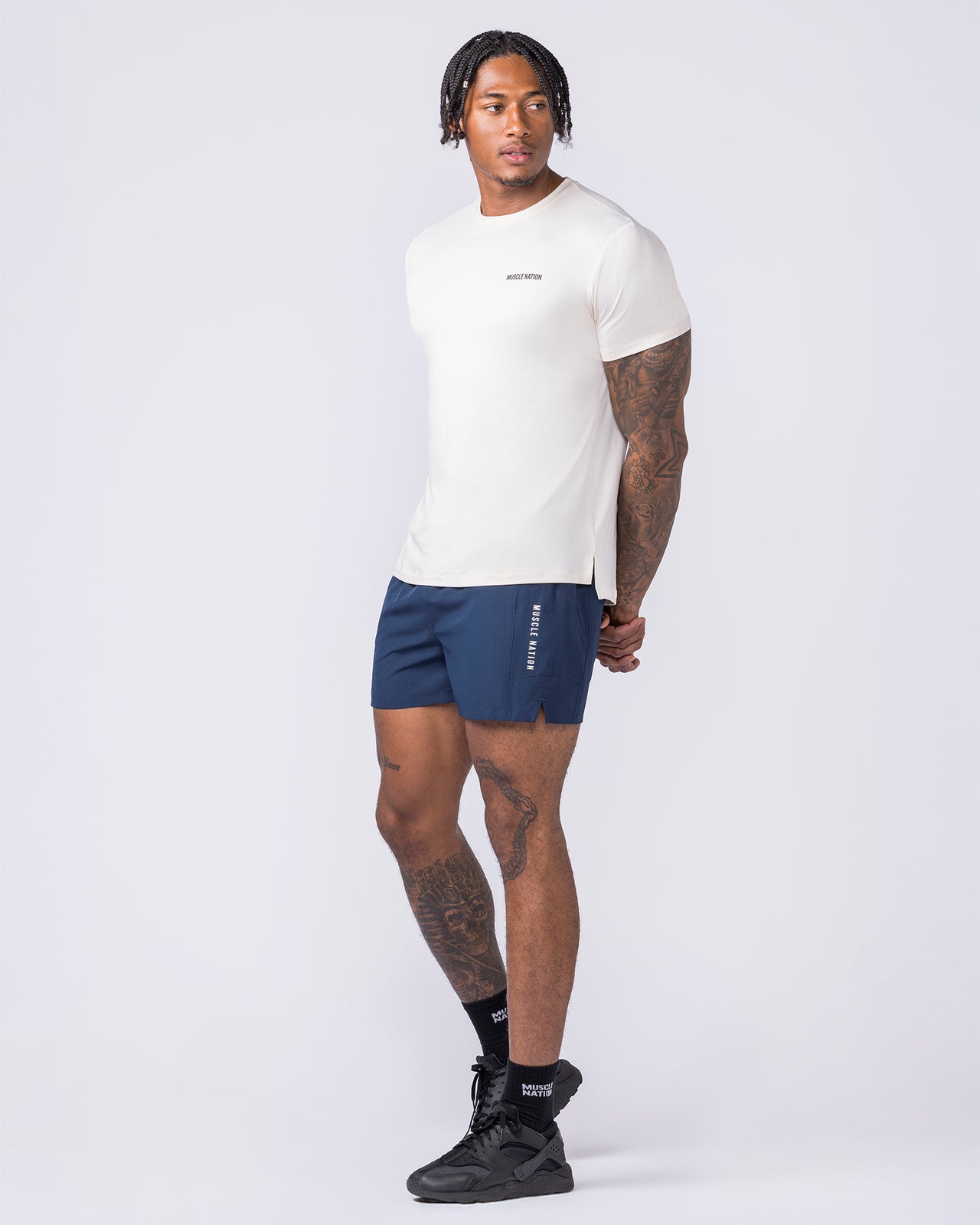 Climaflex Active Tee - Travertine-T-Shirts-XS-022618TRAV-XS-MNAPPRL48800-5-Muscle Nation