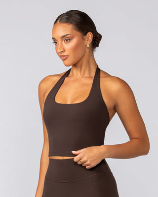 Define Bra Tank - Cocoa-Singlets & Tanks-XXS-042532COCOA-XXS-MNAPPRL42350-2-Muscle Nation