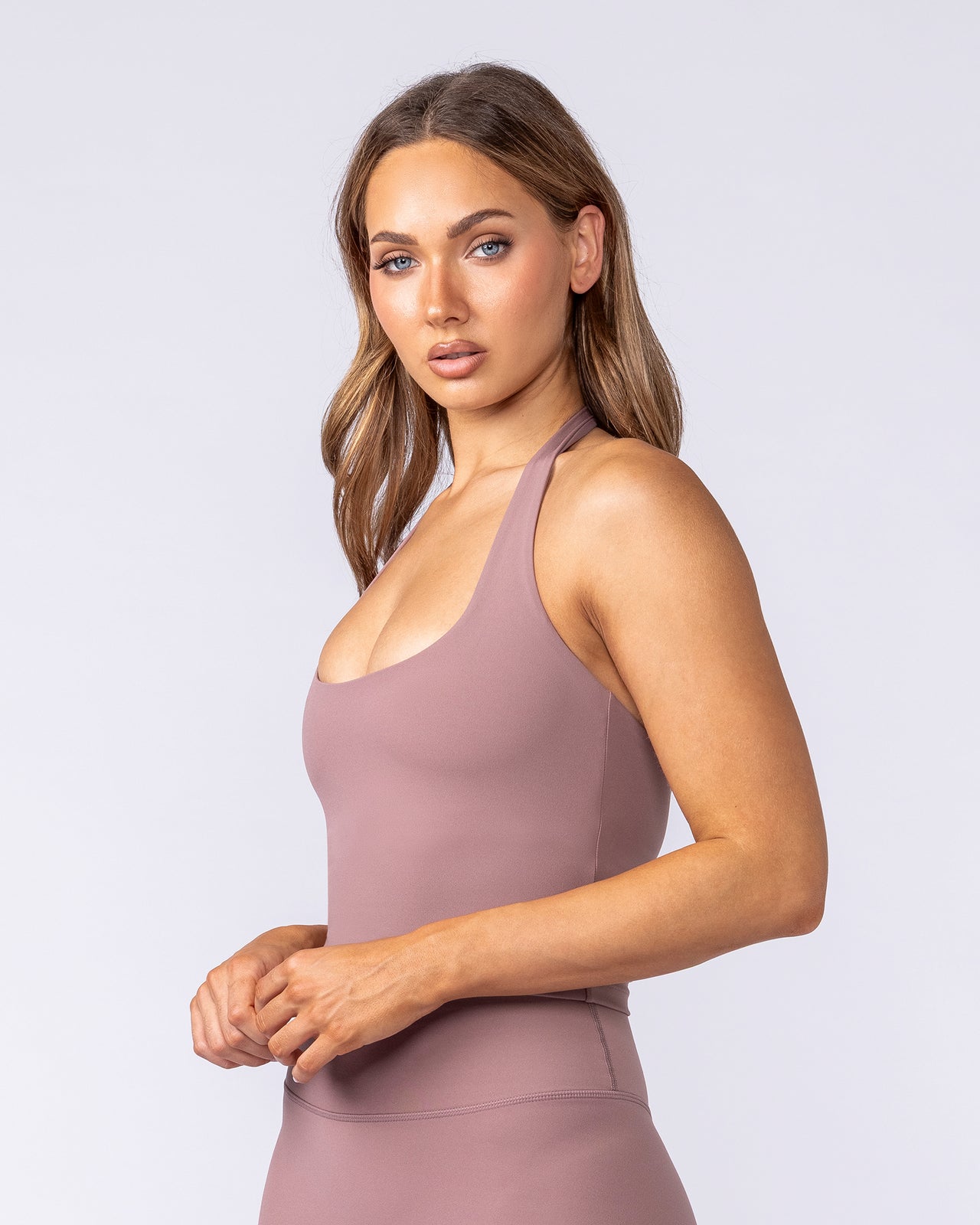 Define Bra Tank - Mocha Berry