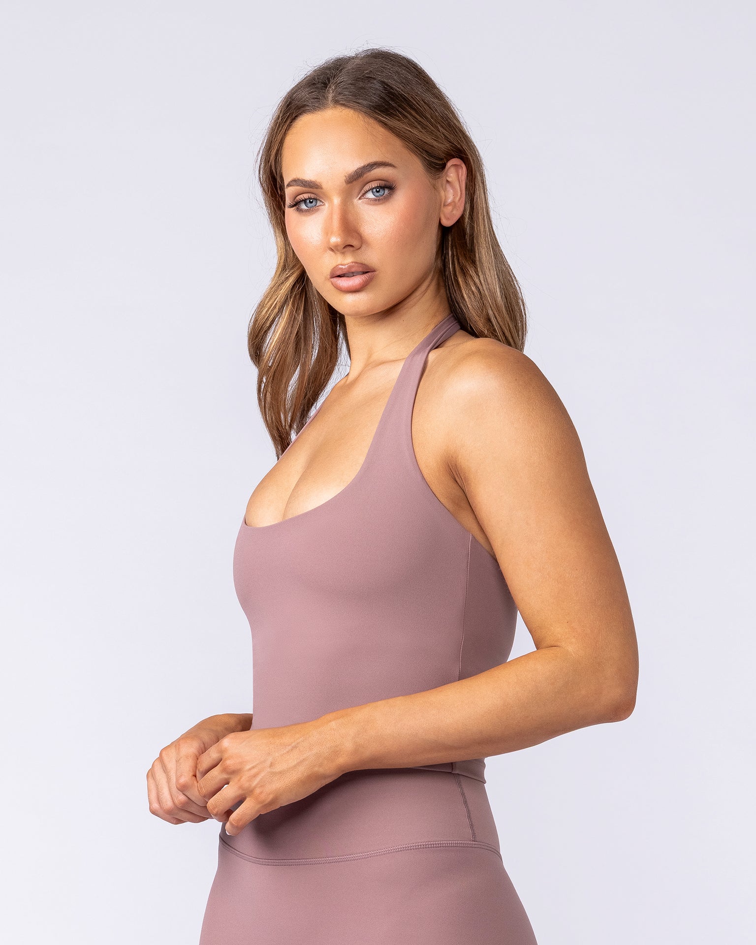 Define Bra Tank - Mocha Berry