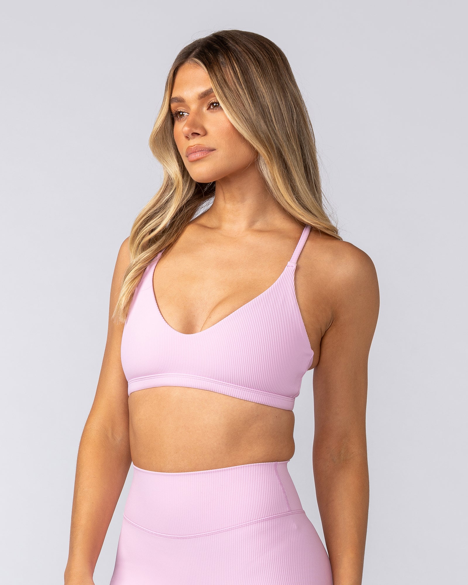 Fantasy Rib Bralette - Fairy Floss-Bralettes-XXS-052502FFLS-XXS-MNAPPRL42558-3-Muscle Nation