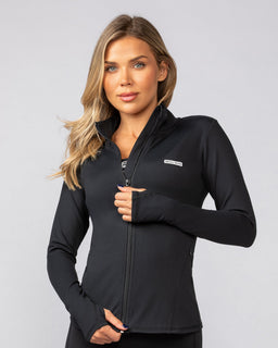 Favourite Zip Through Black - Muscle Nation women's jacket