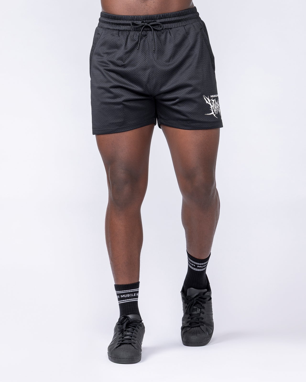 Gothic Lay Up 3.5" Shorts - Black