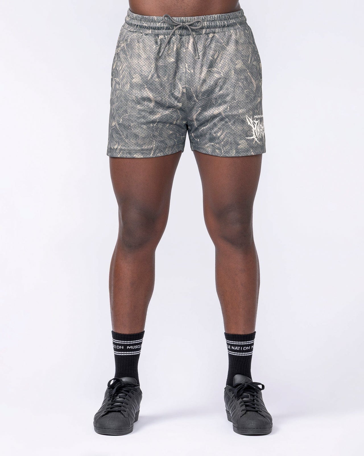 Gothic Lay Up 3.5" Shorts - Washed Tree Camo
