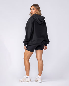 Gothic Oversized Hoodie Black - Muscle Nation men's hoodie, view 7