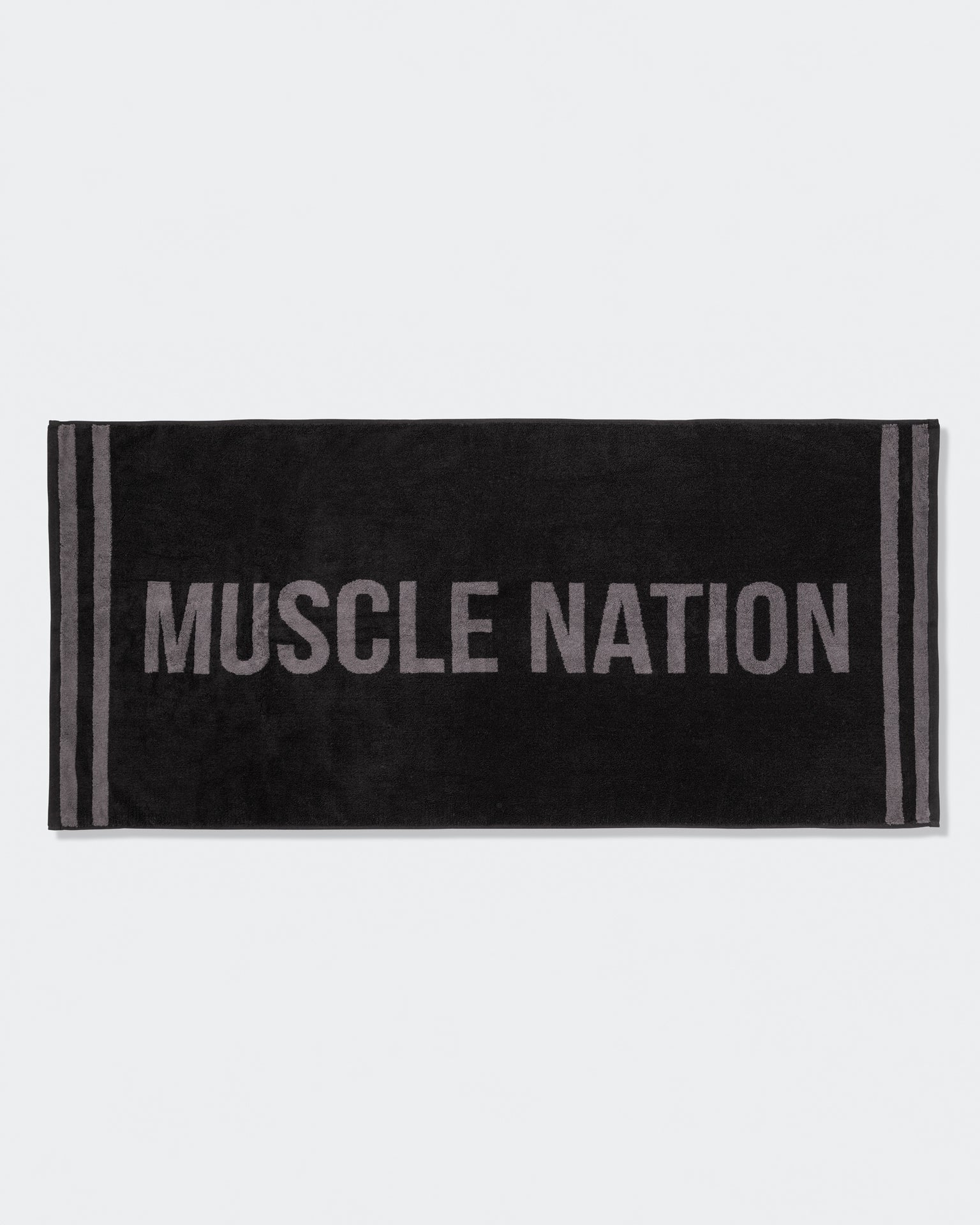 Gym Towel - Black / Tornado-Accessories-ACC1125195BLKTRNDO-MNAPPRL47959-2-Muscle Nation