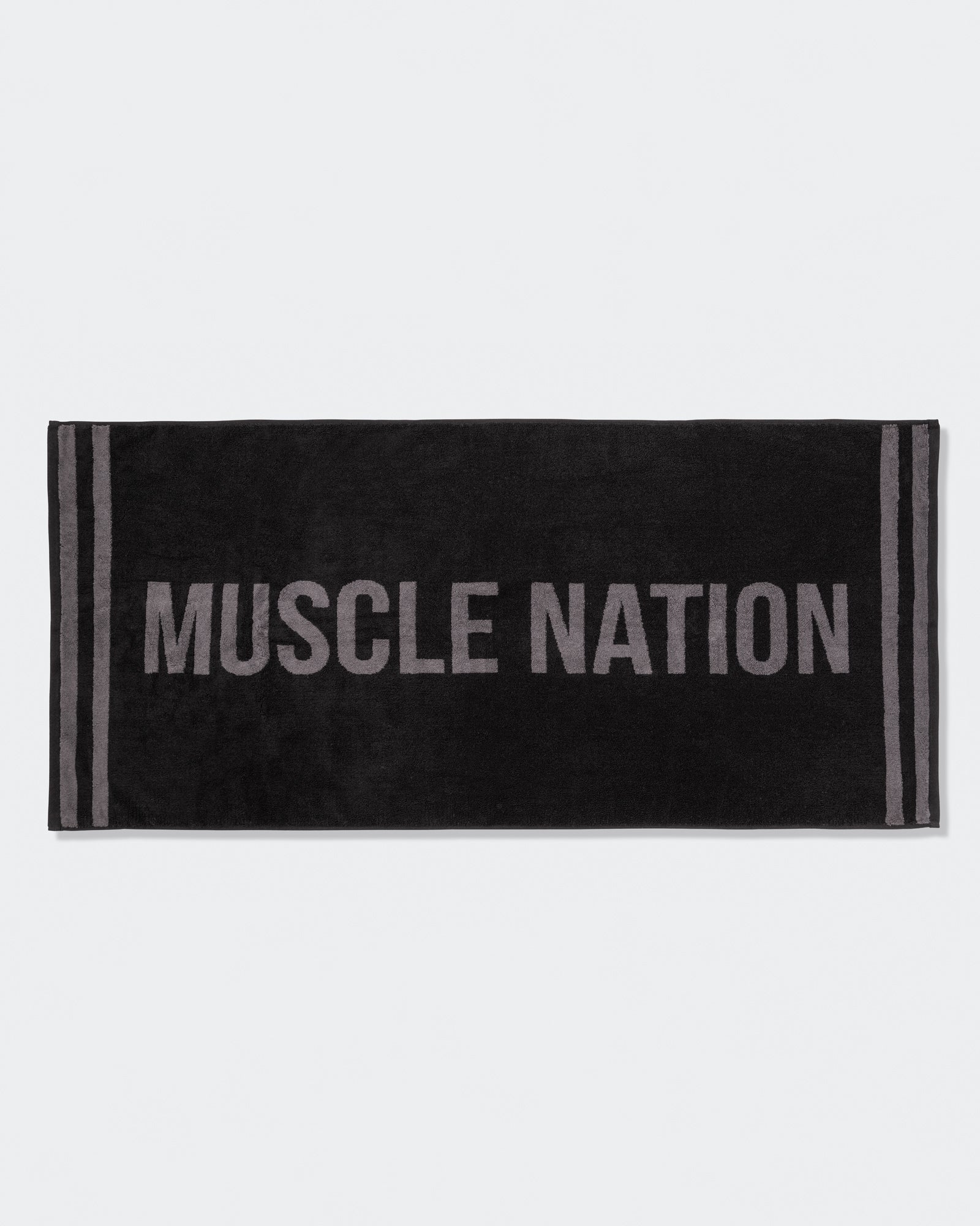 Gym Towel - Black / Tornado-Accessories-ACC1125195BLKTRNDO-MNAPPRL47959-2-Muscle Nation