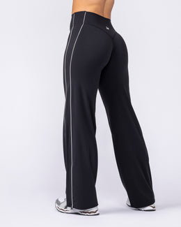 Haze Straight Leg Leggings Regular - Black