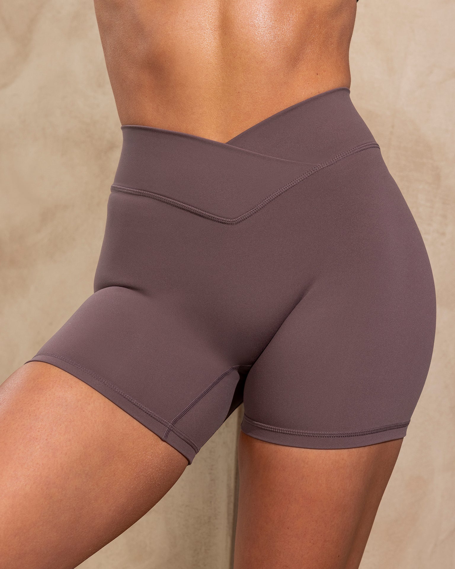 Liberty Wrap Bike Shorts - Umber