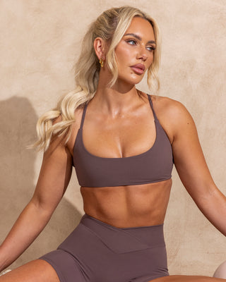 Minimal Bralette - Umber